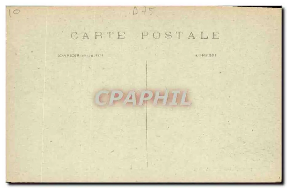 Paris (4e arrt) — O Portal da Catedral de Notre-Dame — C.M. - Verso