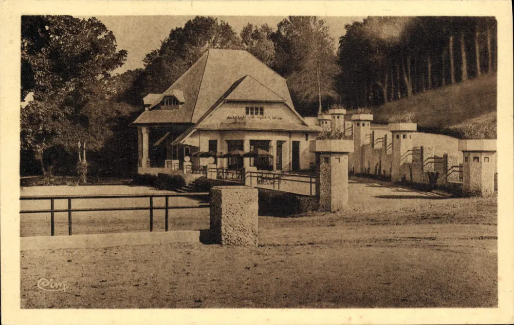 Bains-les-Bains — La Station des Arteriels — Éditeur C. Bing - Frente
