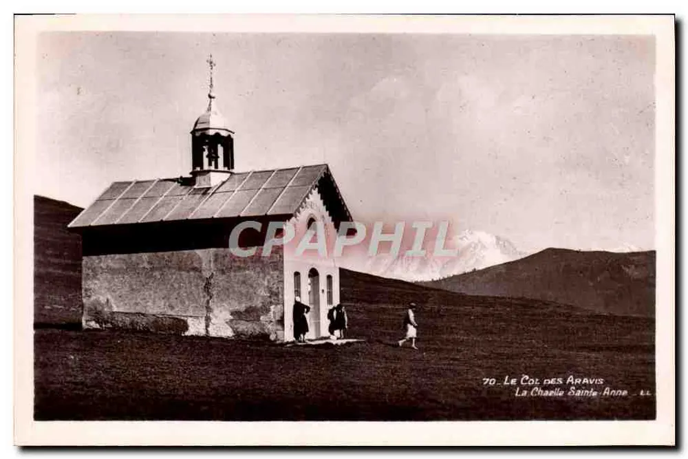 Der Col des Aravis — Kapelle Sainte-Anne — LL, Nr. 70 - Vorderseite