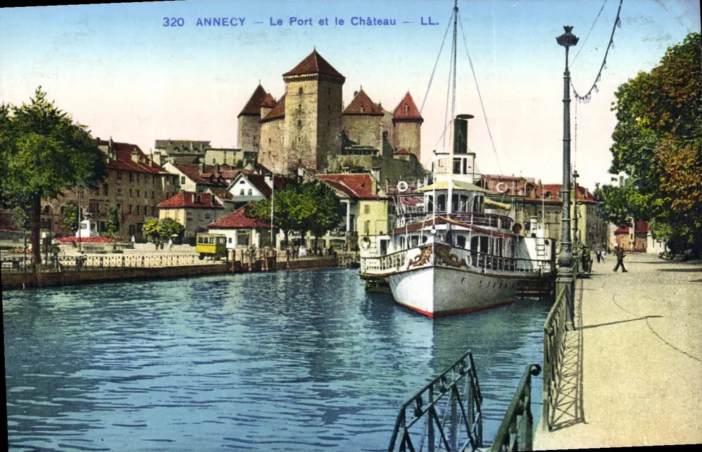 Annecy — Der Hafen und das Schloss — LL. — n° 320 - Vorderseite