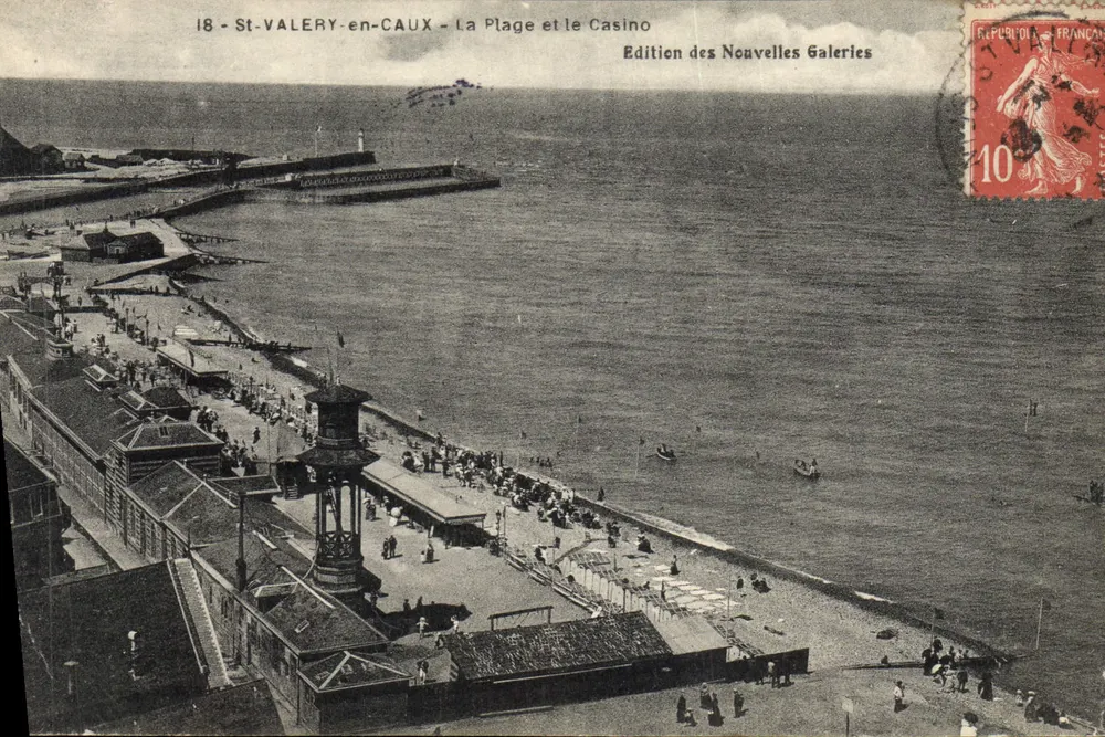 St-Valery-en-Caux — Die Strände und das Casino — Edition des Nouvelles Galeries - Vorderseite