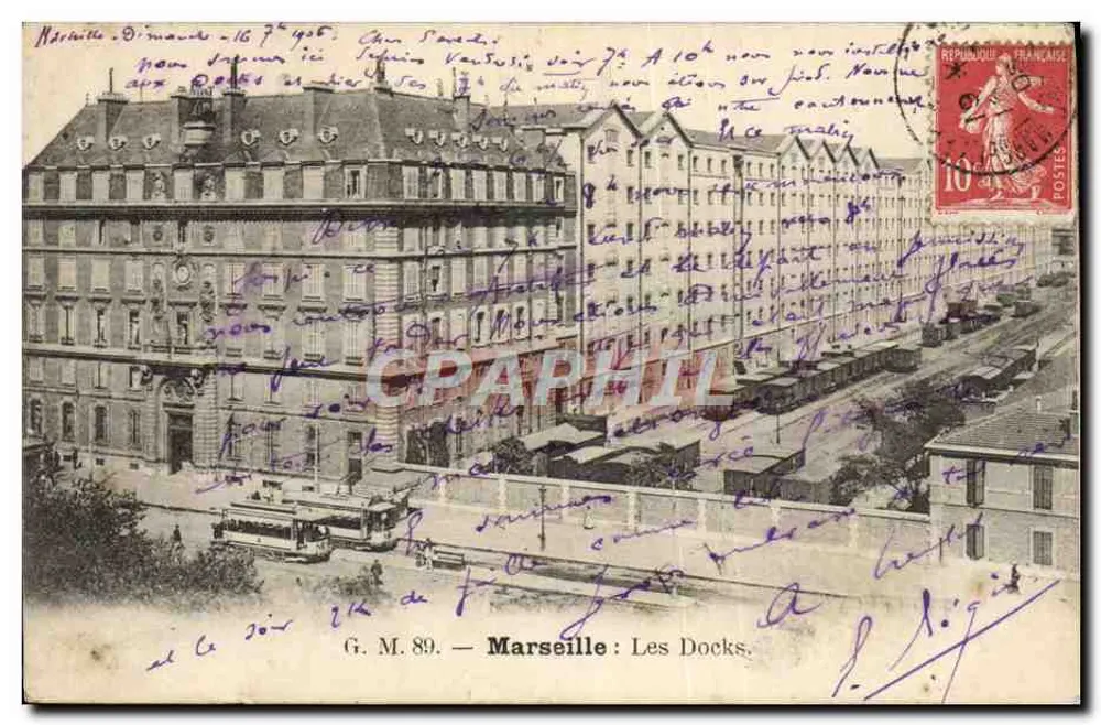 Marselha : Os Docks — G.M. 89 — editor G.M. 89 - Frente