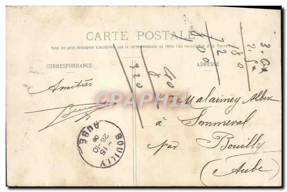 Chaumont — Vale da Suize e Vista Geral — Jullien e Morel editor - Verso