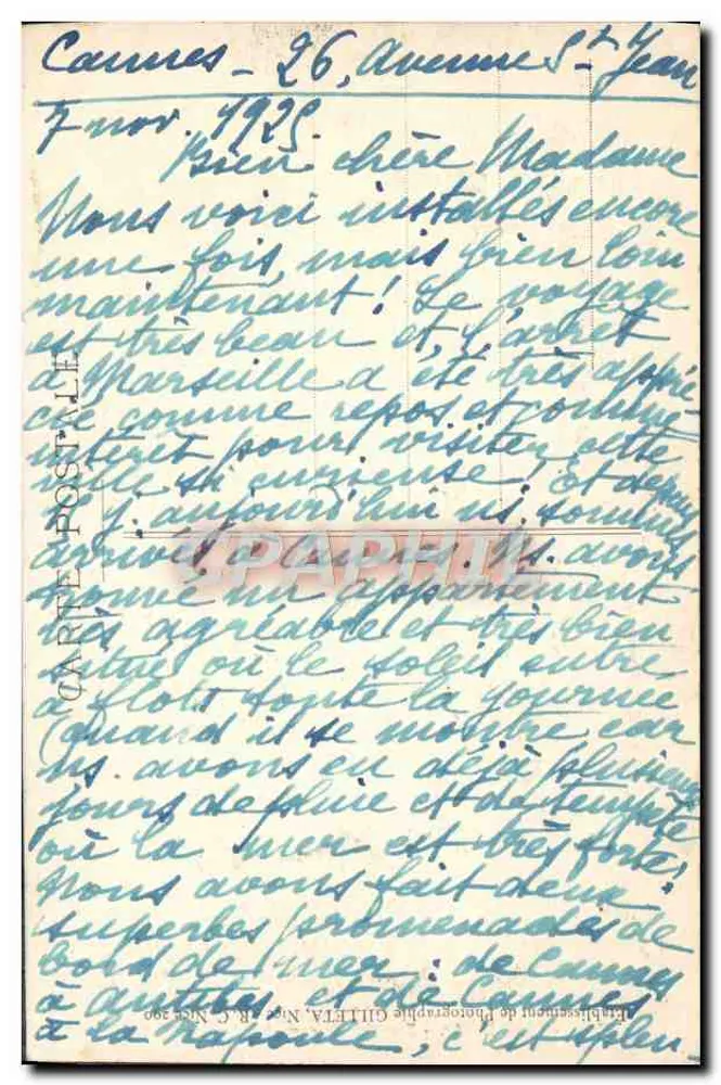 CANNES - Logia Promenade de la Croisette — Edição Glients, n° 472 - Verso