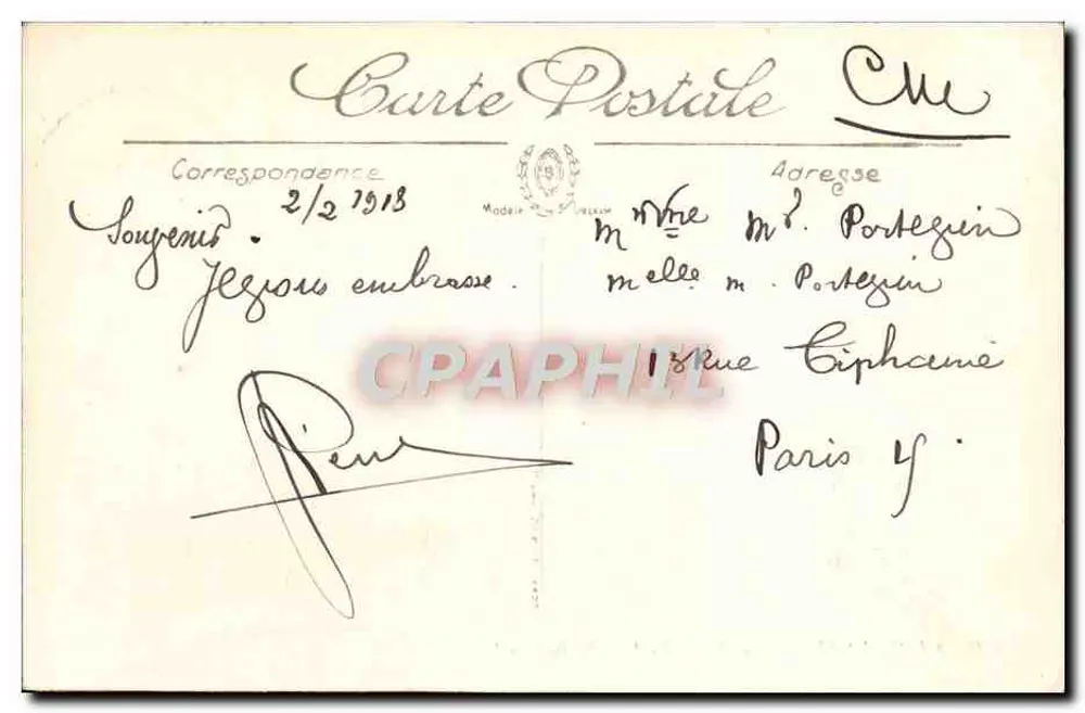 Chalons-sur-Marne — A bifurcação do Canal — LL. — n°150 - Verso