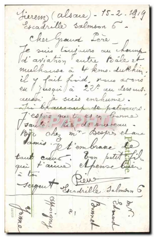 Strasbourg i. Els. — Pequeno França — editor não visível - Verso