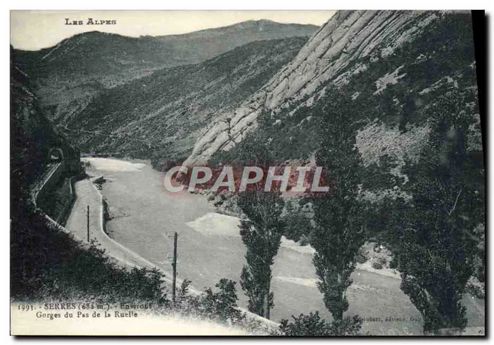 Gorges do Pas de la Ruelle — As Alpes — editor G. Mouabers - Frente