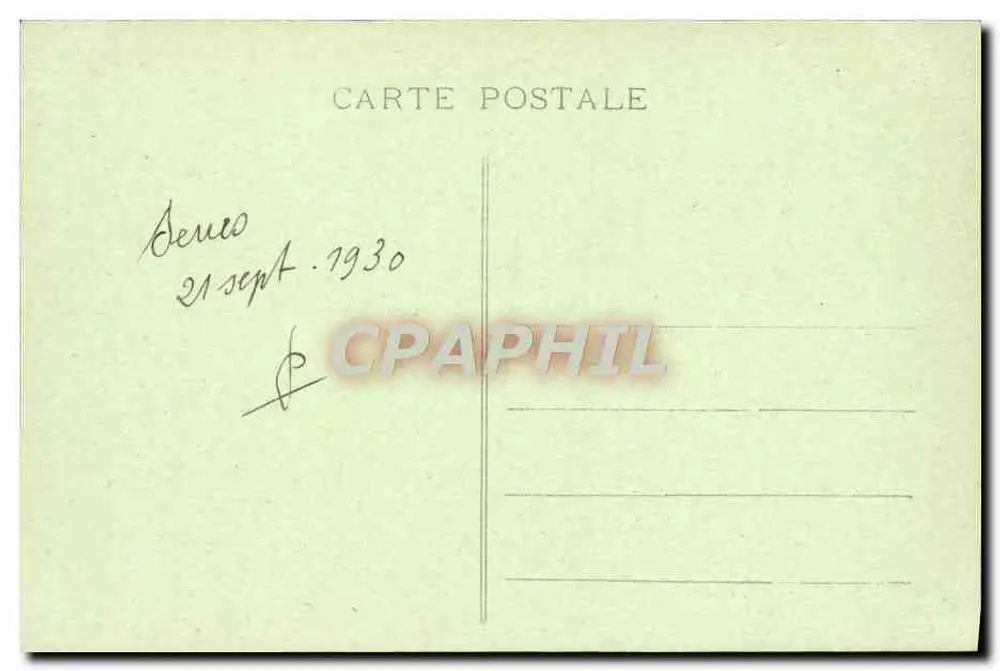 Gorges do Pas de la Ruelle — As Alpes — editor G. Mouabers - Verso