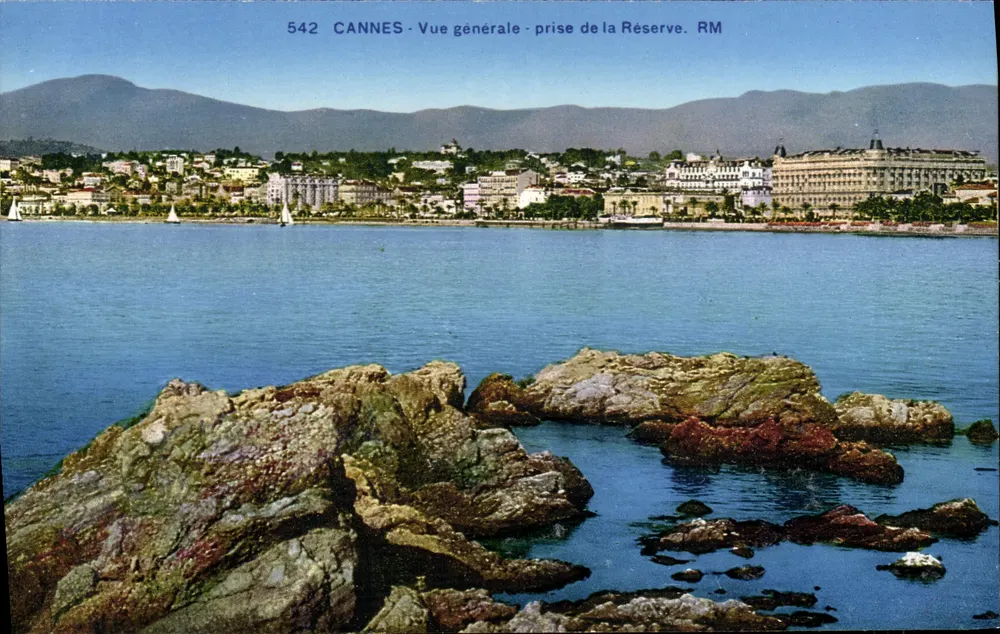 CANNES - Vista generale - presa della Riserva. RM - Recto