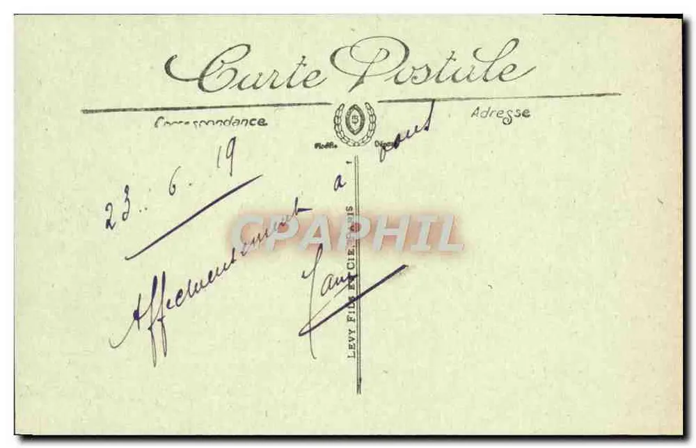 Bordeaux — A Catedral São André — LL. Sélect 14 - Verso
