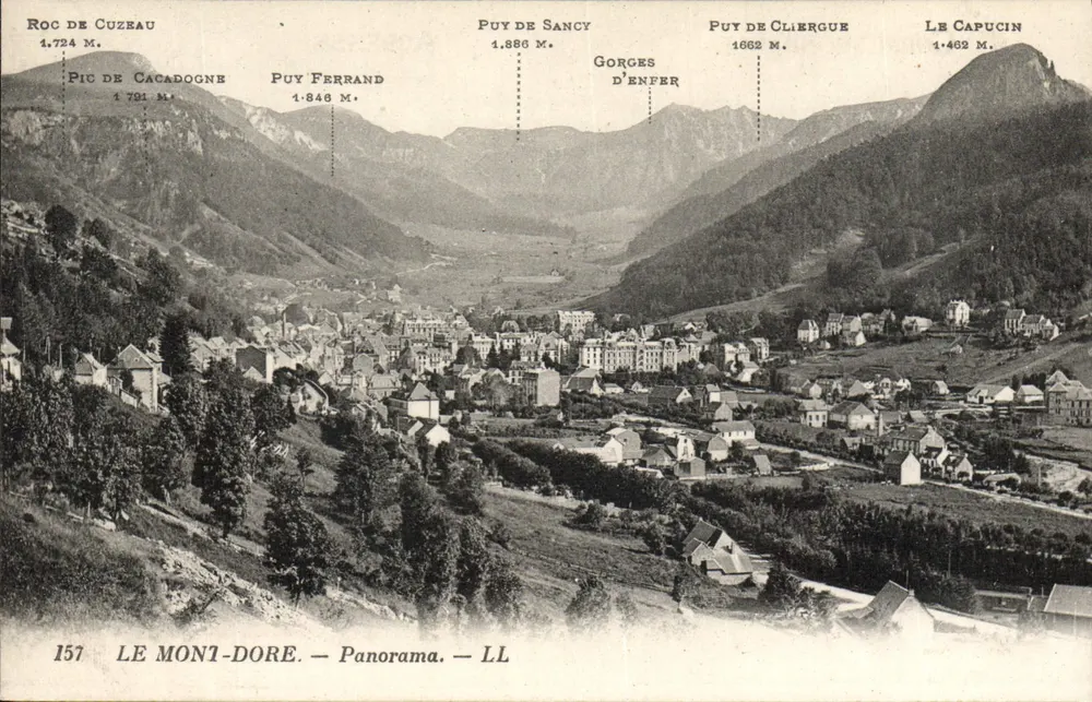 Le Mon-Dore — Panorama — LL - Frente