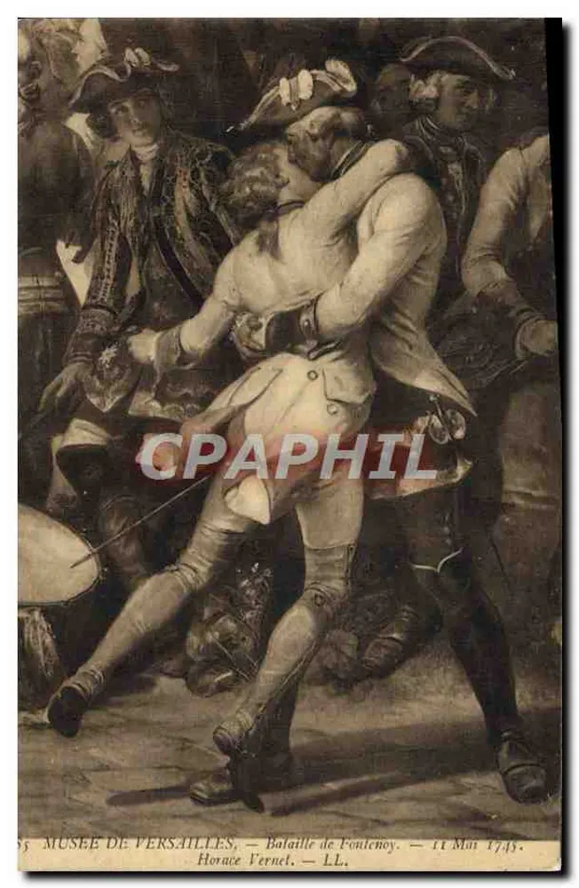 Bataille de Foulonoy — 11 Mai 1745 — Horace Vernet — Musée de Versailles - Recto