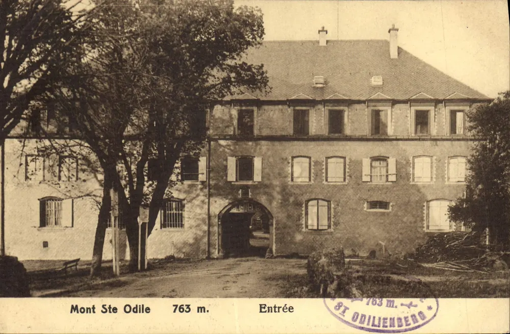 Monte Ste Odile — Entrada — ST ODILIENBERG - Frente