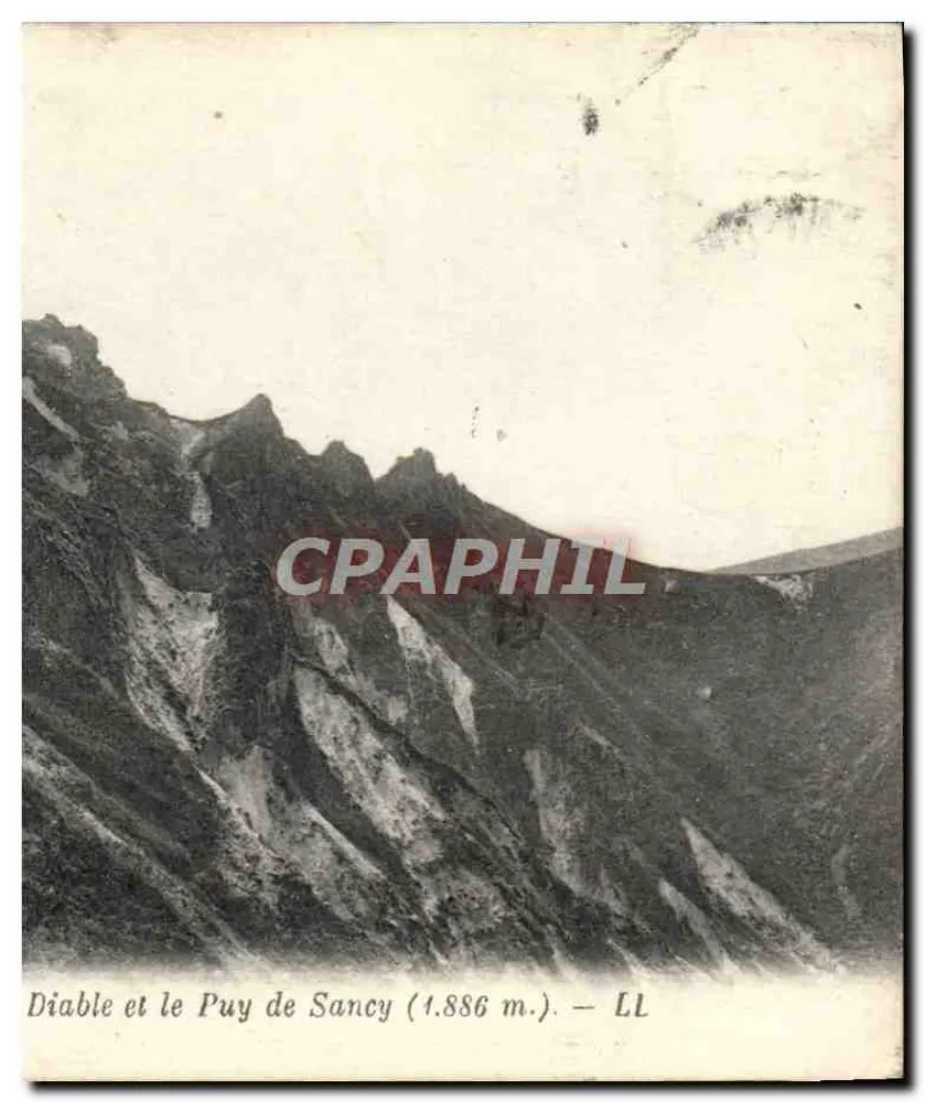 Diabo e o Puy de Sancy (1.886 m.) — LL - Frente