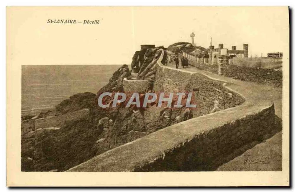 St-Lunaire — Décollé — Editor J. Romblot - Frente
