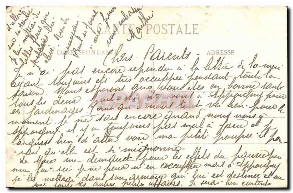 CANNES - Ile Sainte-Marguerite, Gefängnis des Eisenmasken — Craphil, n° 427 - Rückseite