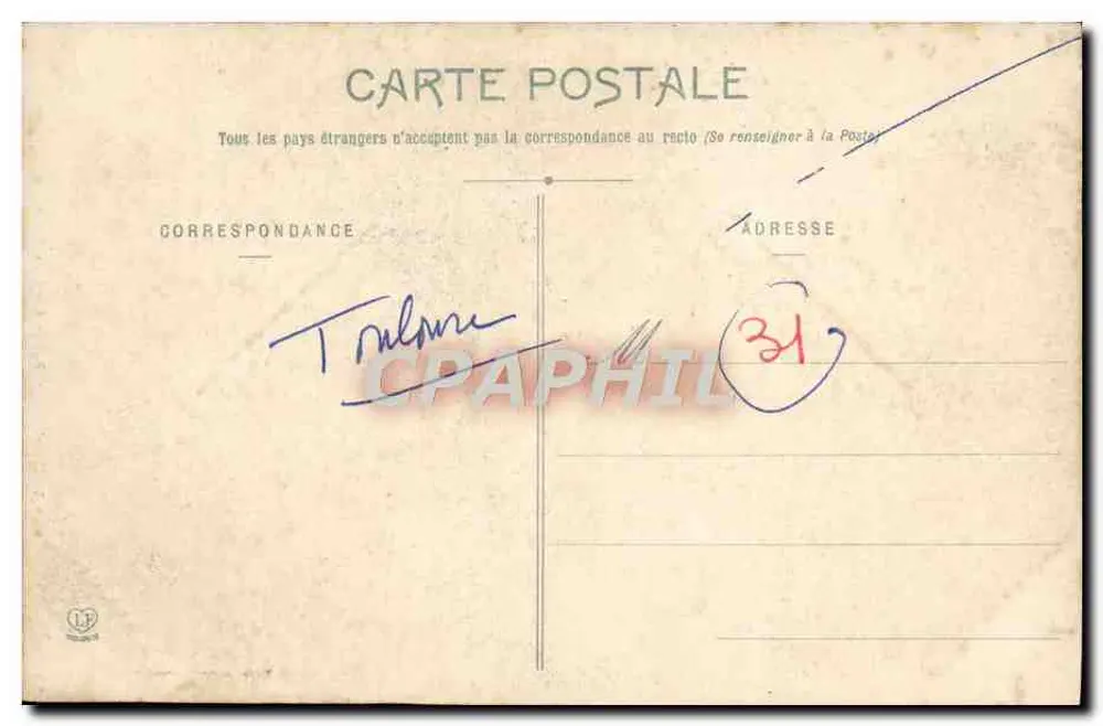 Toulouse - Portale della Dalbade — editore anonimo, n° 8 - Verso
