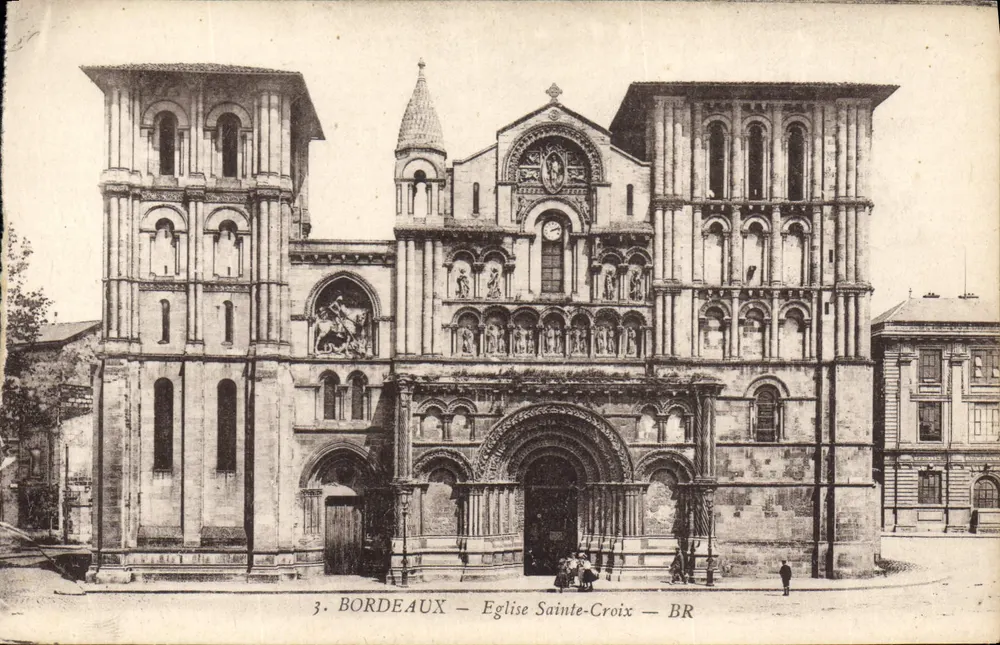Bordeaux — Igreja de Santa Cruz — BR - Frente