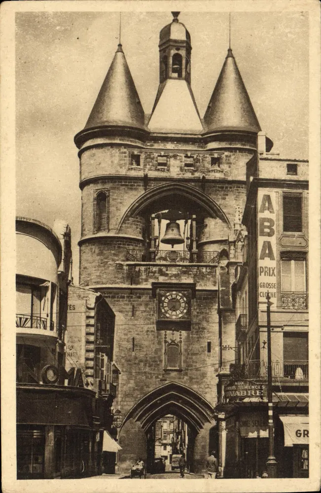 Bordeaux — A Grande Campanha — Edit. La Cigogne, n°18 - Frente