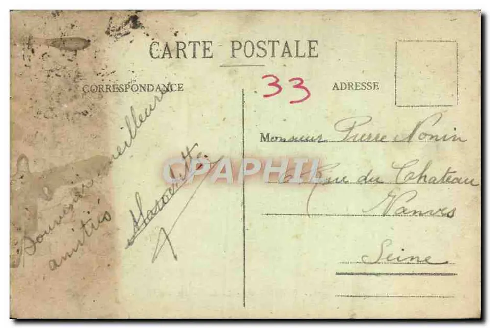 Bordeaux - A Baía - M.D. — Fototipia Marcel Delboy, Bordeaux - Verso