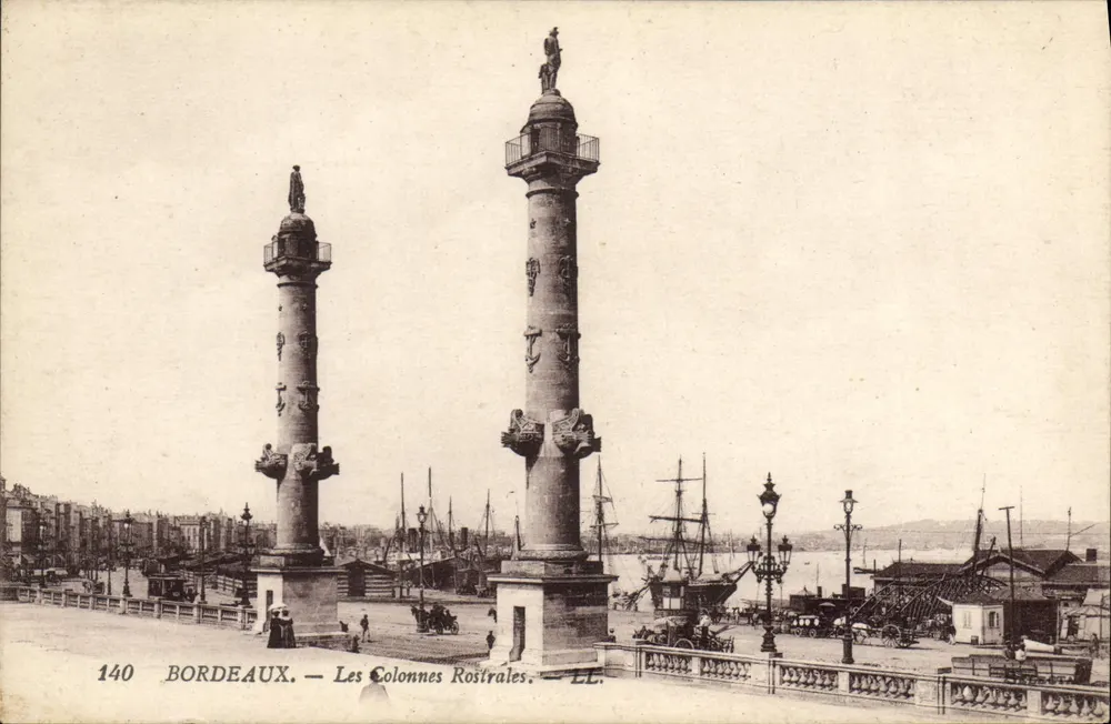 Bordeaux — As Colunas Rostrais — LL. n°140 - Frente