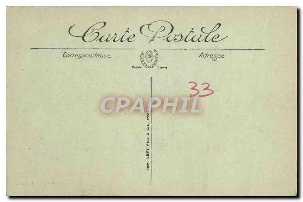 Bordeaux — As Colunas Rostrais — LL. n°140 - Verso