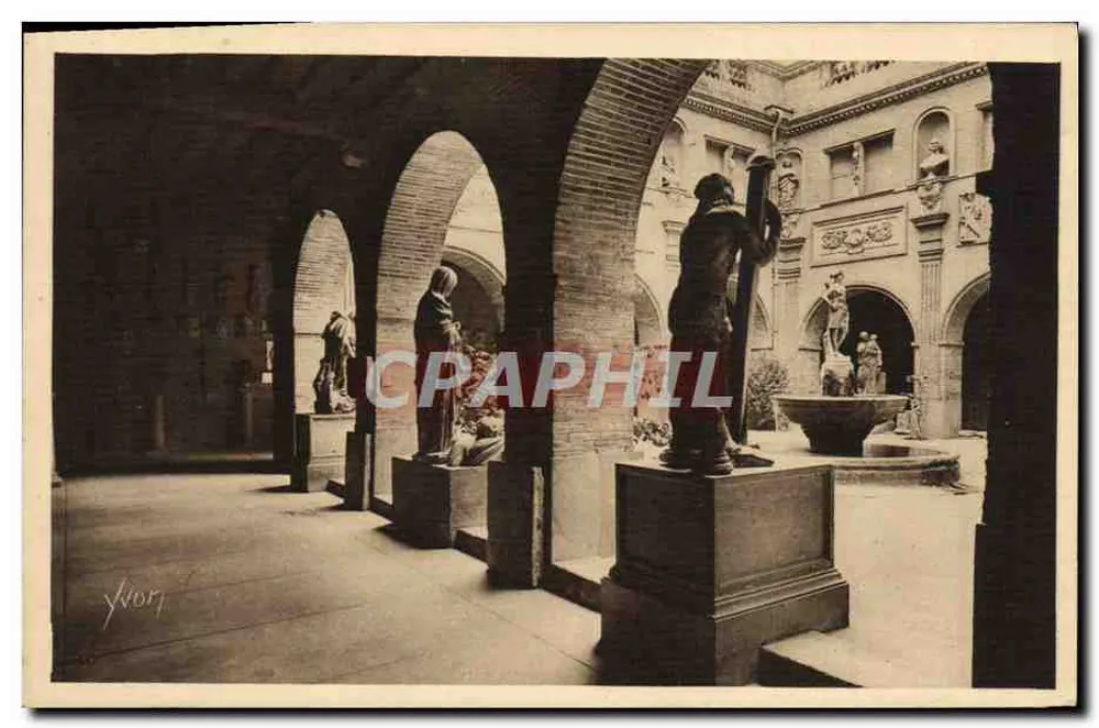 Mały kloster w Muzeum — Toulouse (Hte Garonne) — Éditions d'Art Yvory, Paryż - Awers