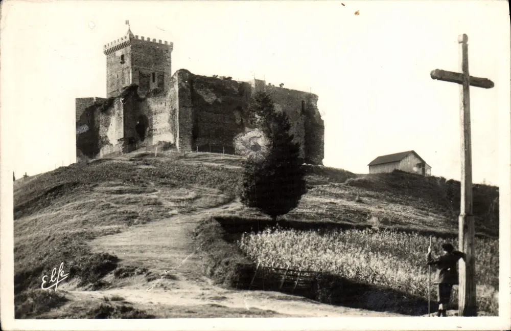 Château de Mauvezin — ruines sur butte — Éditeur : Océan & Frères - Vorderseite