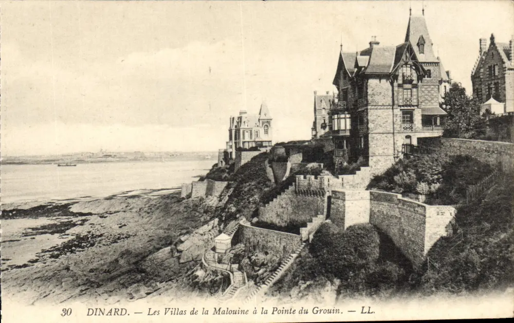 Dinard — Die Villen von La Malouine an der Pointe du Grouin — LL. — n°30 - Vorderseite
