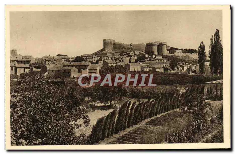 Villeneuve-lès-Avignon — Das Burgschloss — Les Éditions d'Art YVOIT, Paris - Vorderseite