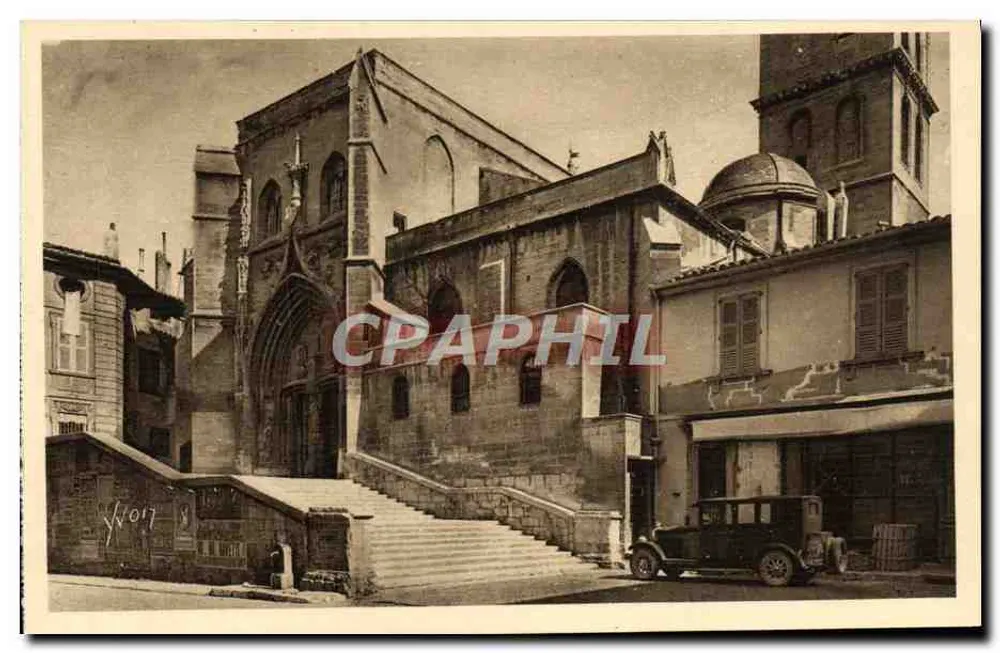 Avignon (Vaucluse) — Igreja de São Agricólo — Les Éditions d'Art VVO, Paris - Frente