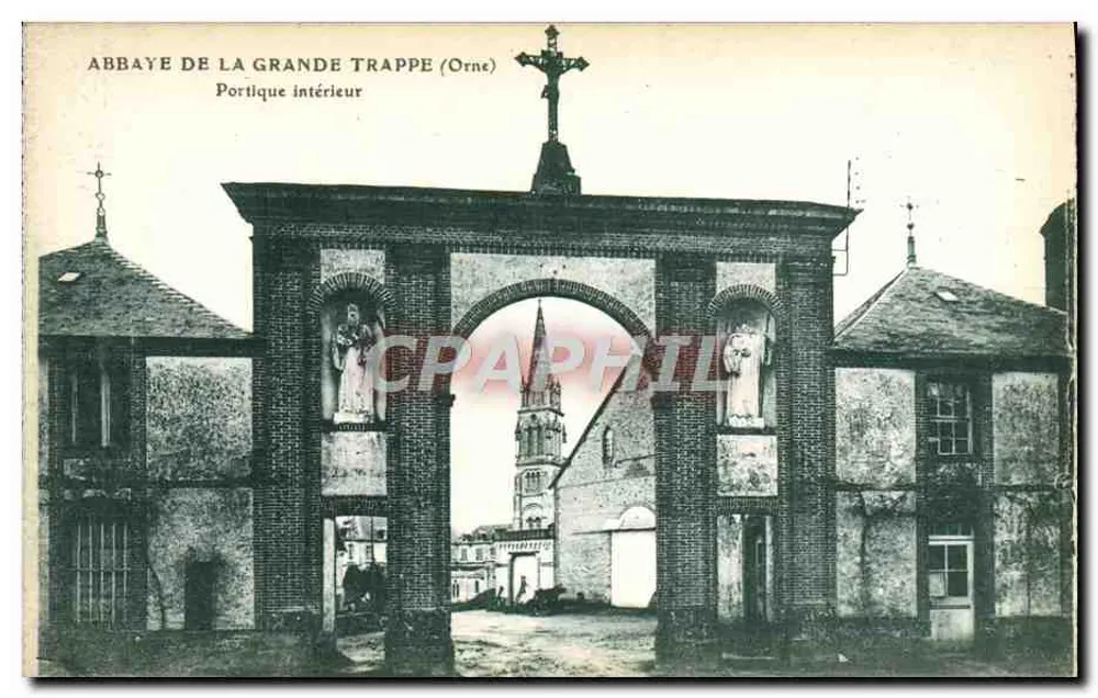 Abtei von la Grande Trappe (Orne) — Innenportal — Verlag unbekannt - Vorderseite
