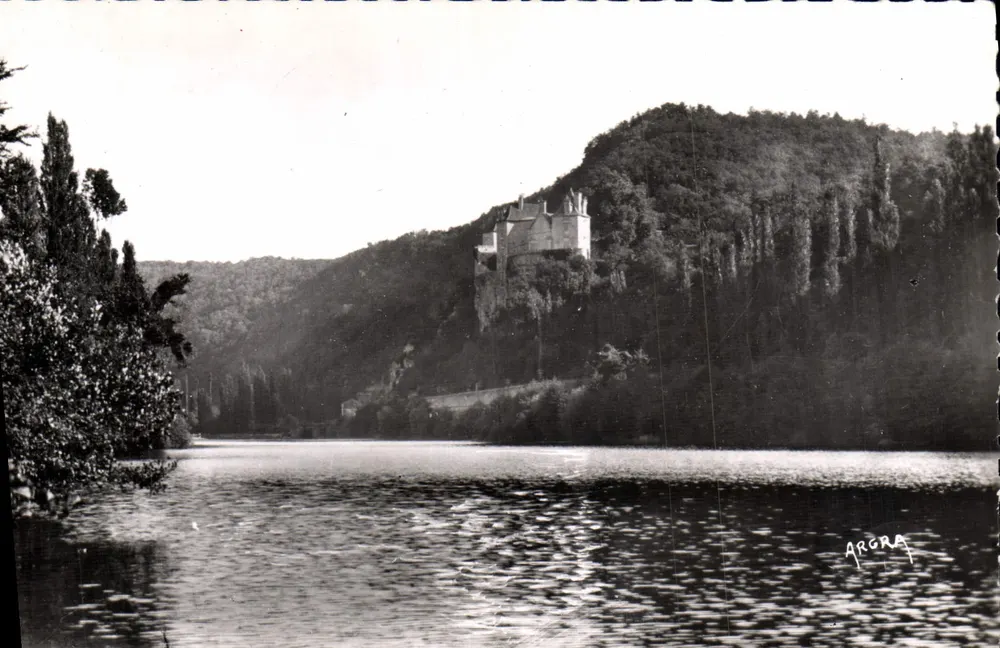 O Castelo de Cénevières — Vale do Lot — Edições ARGRA n°753 - Frente