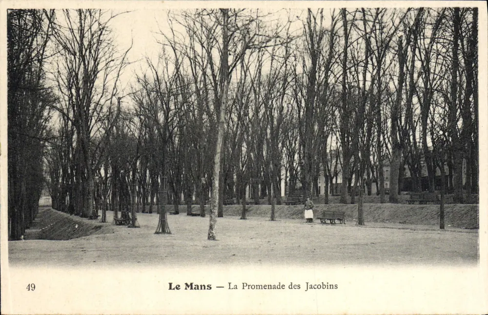 Le Mans — A Promenade dos Jacobinos — n°49 - Frente