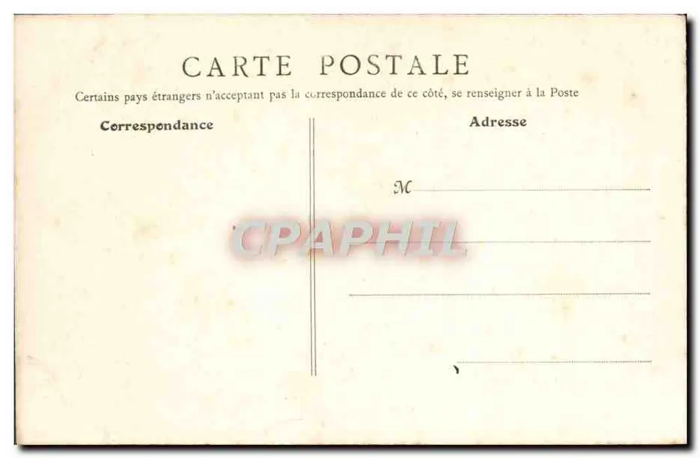 Tours — O Teatro — Editor desconhecido, n° de série 13 - Verso