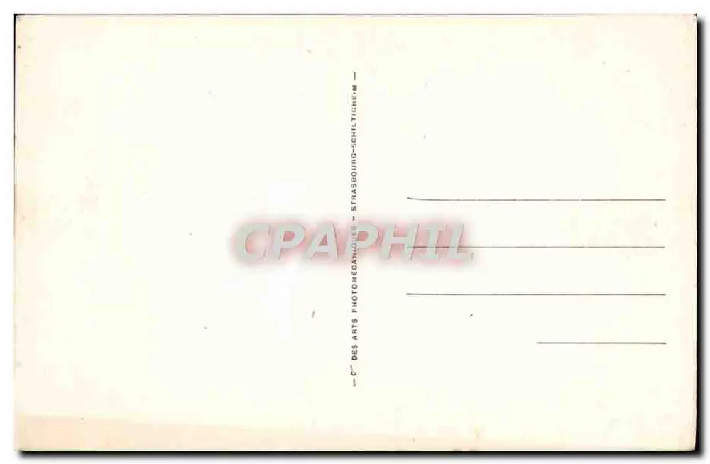 Les Grands Goulets — passagem rochosa — editor AR.50 - Verso