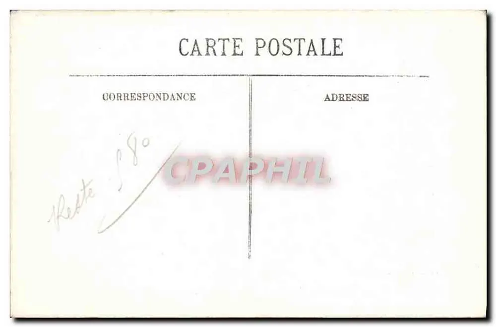 Umgebung von Royan — Vallières — Gruppe von isolierten Felsen — Edition Nouvelles Galeries, n° 401 - Rückseite