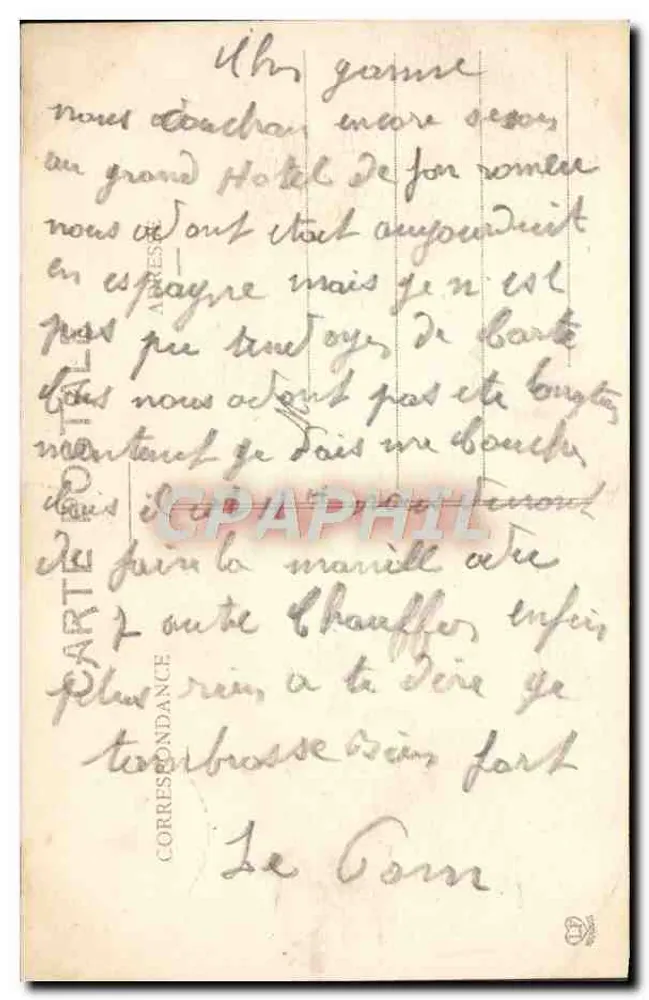 Pirineus-Orientais - Font-Romeu - Os Paturagens — Fototipo Labouche Frères Toulouse - Verso