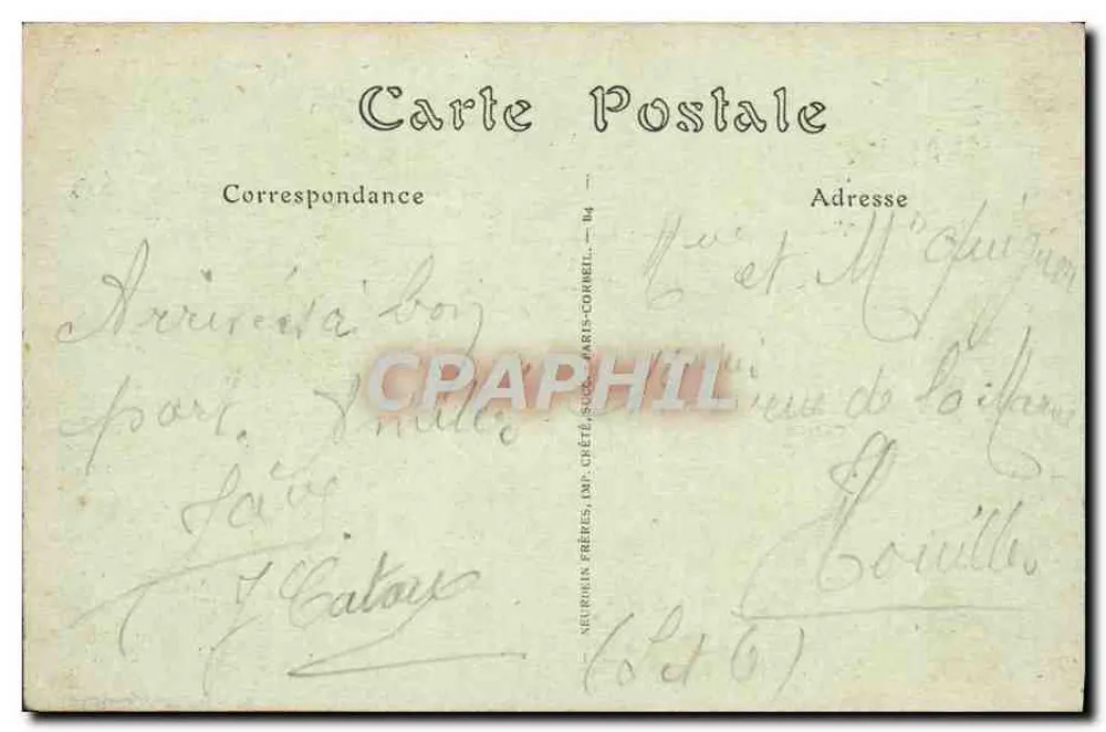 Mantes-sur-Seine — O Museu — editor JND Rol, n° 90 - Verso