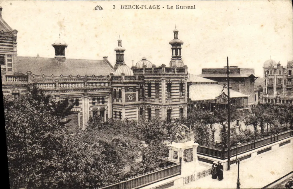 Berck-Plage - O Kursaal — editor desconhecido, n° 3 - Frente