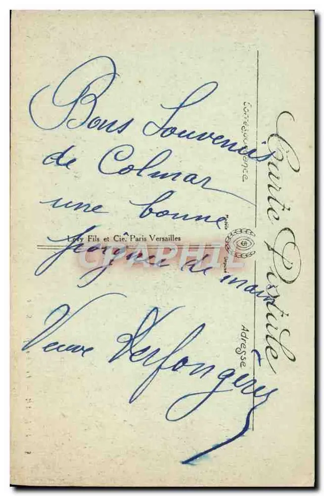 Colmar — O Campo de Marte — editor L. L. (n° 42) - Verso