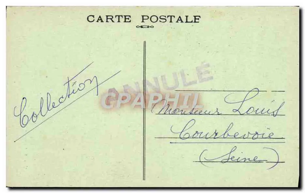 Saint-Brieuc - Rue Saint-Gilles - Chevet der Kathedrale — Coll. E. Hamonic, n° 7645 - Rückseite