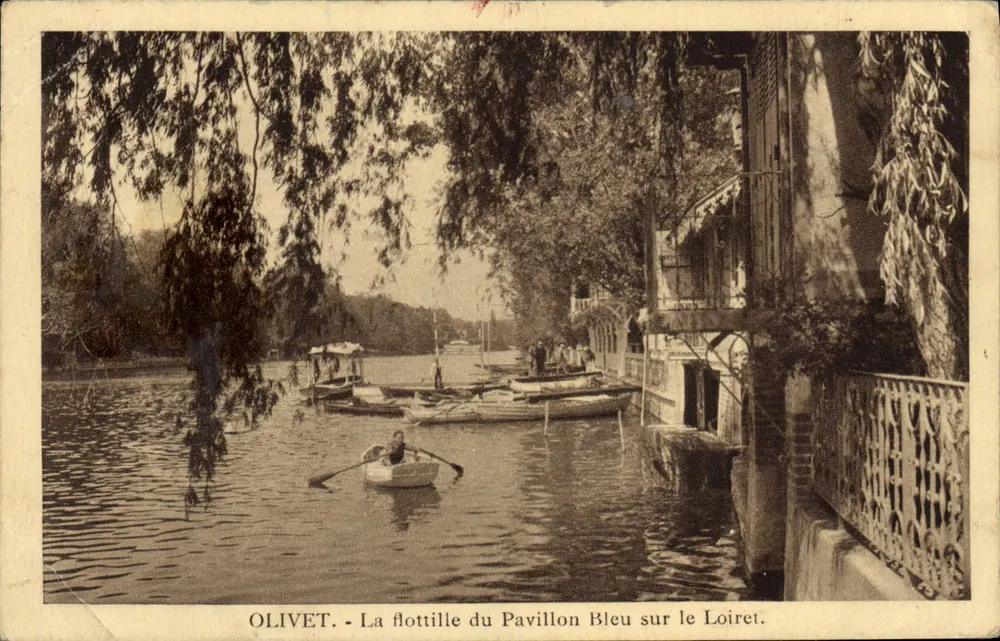 Olivet - La flottille du Pavillon Bleu sur le Loiret — Édition du Pavillon Bleu - Vorderseite