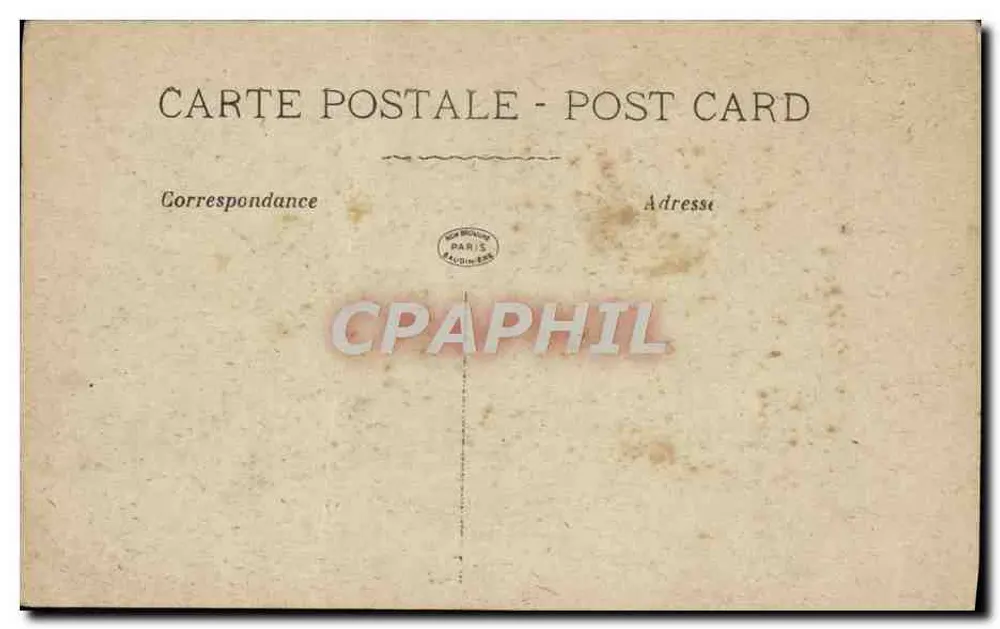 Junge Frau mit Rosen — Garten-Szene — Verleger "La Pensée" n°662 - Rückseite