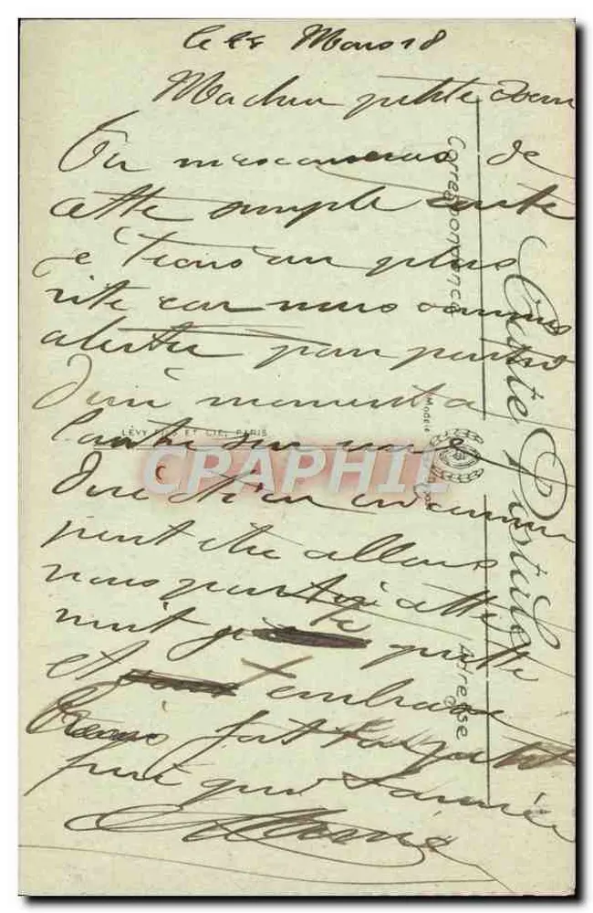 Amboise — Il Castello e il Molo — LL. - Verso
