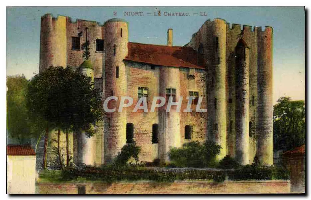 Niort — O Castelo — LL - Frente