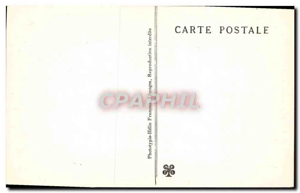 Padirac-Quelle (Lot) — Grand Dôme, die Großen Säulen — Phototypie-Héliotype - Rückseite
