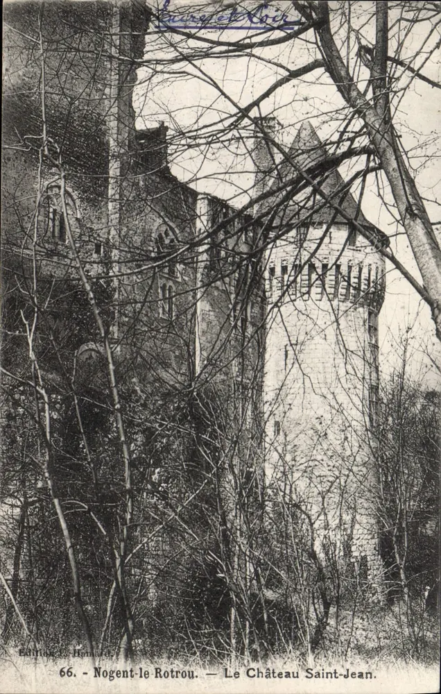 Nogent-le-Rotrou — Le Château Saint-Jean — Éditions de Hamard, n°66 - Vorderseite