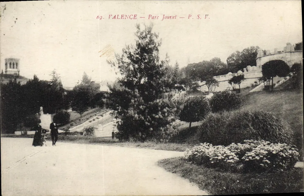 Valence — Parque Jouvet — P. S. V. - Frente