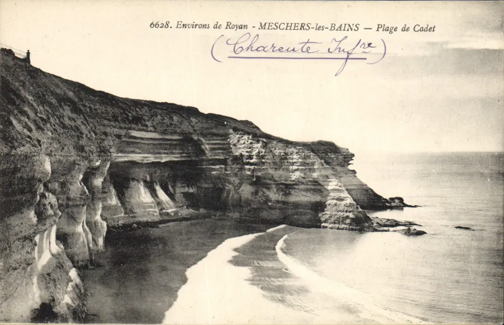 Umgebung von Royan — MESCHERS-les-BAINS — Strände von Cadet — Nr. 6628 - Vorderseite